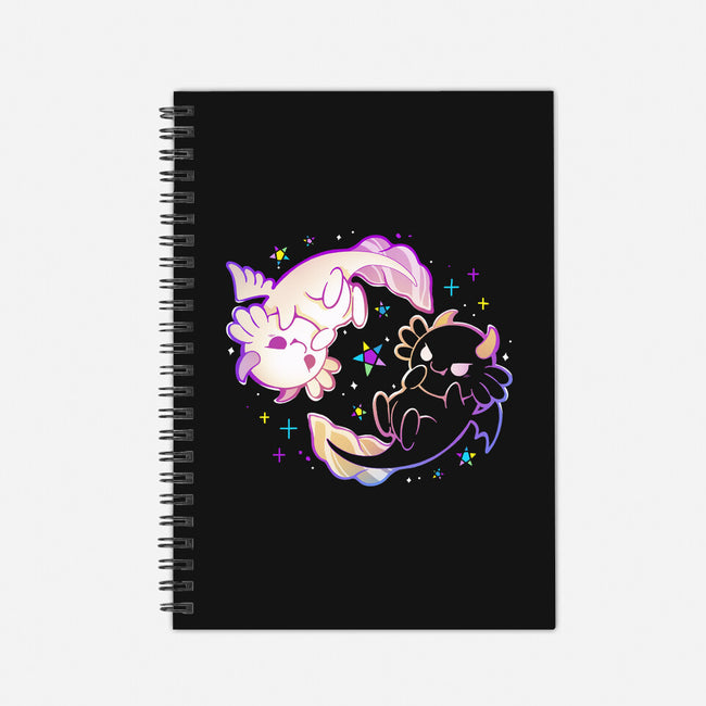 Halloween Axolotl-None-Dot Grid-Notebook-Vallina84