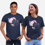 Halloween Axolotl-Unisex-Basic-Tee-Vallina84