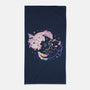 Halloween Axolotl-None-Beach-Towel-Vallina84