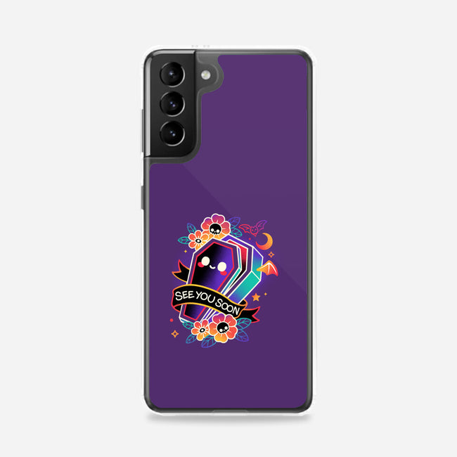 Coffin See You Soon-Samsung-Snap-Phone Case-NemiMakeit