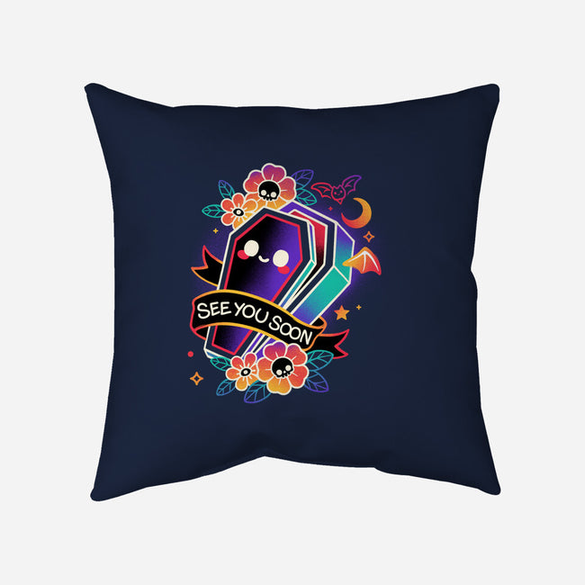 Coffin See You Soon-None-Removable Cover w Insert-Throw Pillow-NemiMakeit