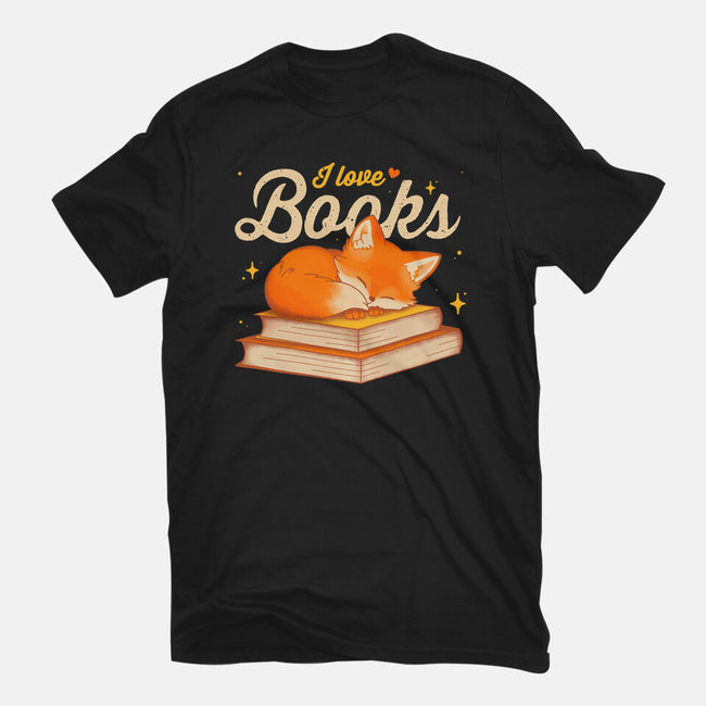 Book Kitsune-Unisex-Basic-Tee-retrodivision