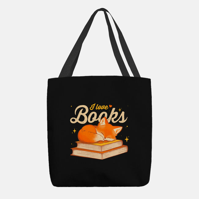 Book Kitsune-None-Basic Tote-Bag-retrodivision