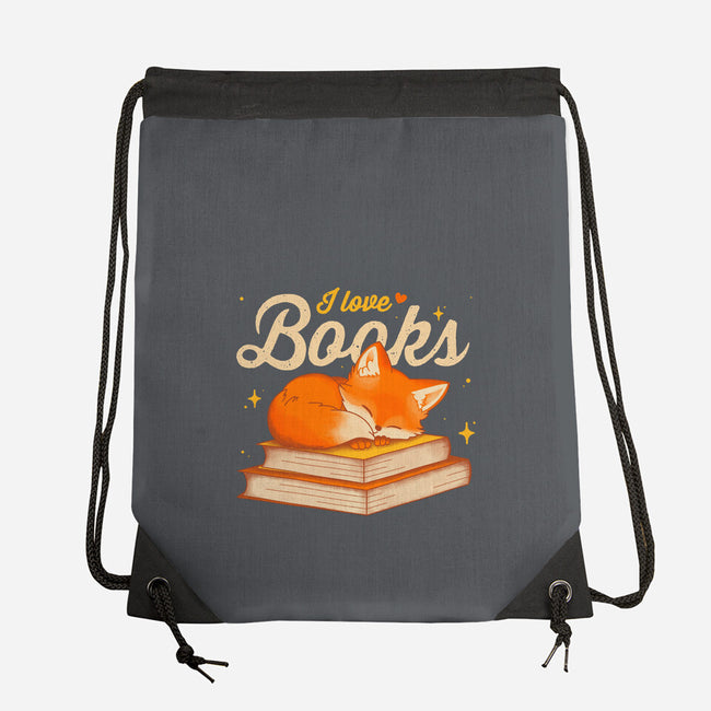 Book Kitsune-None-Drawstring-Bag-retrodivision