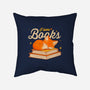 Book Kitsune-None-Non-Removable Cover w Insert-Throw Pillow-retrodivision