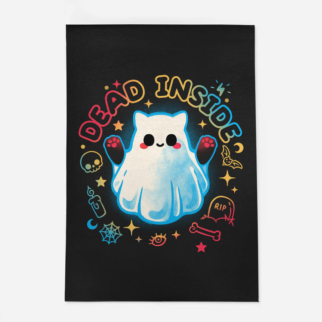 Cat Ghost Dead Inside-None-Outdoor-Rug-NemiMakeit