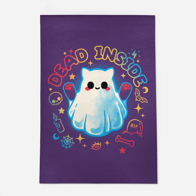 Cat Ghost Dead Inside-None-Outdoor-Rug-NemiMakeit