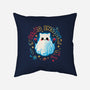 Cat Ghost Dead Inside-None-Non-Removable Cover w Insert-Throw Pillow-NemiMakeit