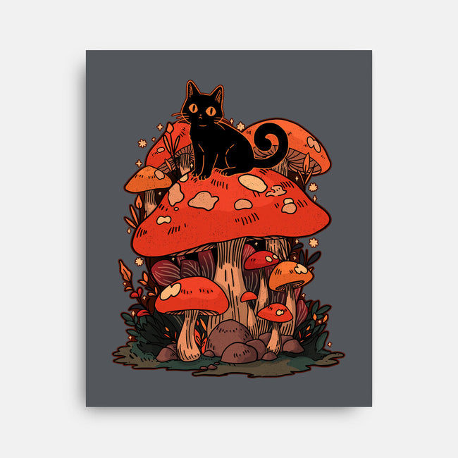 Feline Fungi-None-Stretched-Canvas-fanfreak1