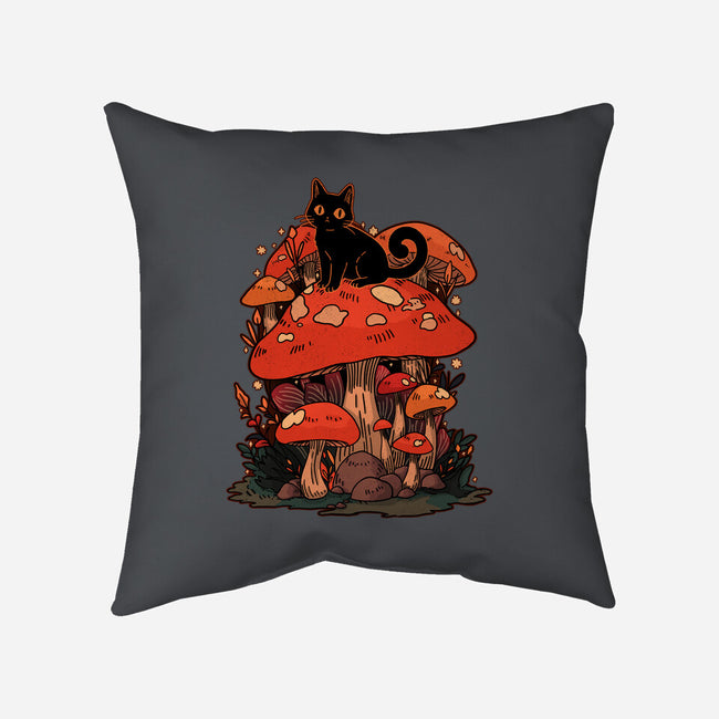 Feline Fungi-None-Non-Removable Cover w Insert-Throw Pillow-fanfreak1