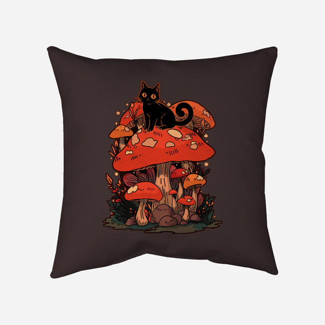 Feline Fungi-None-Non-Removable Cover w Insert-Throw Pillow-fanfreak1