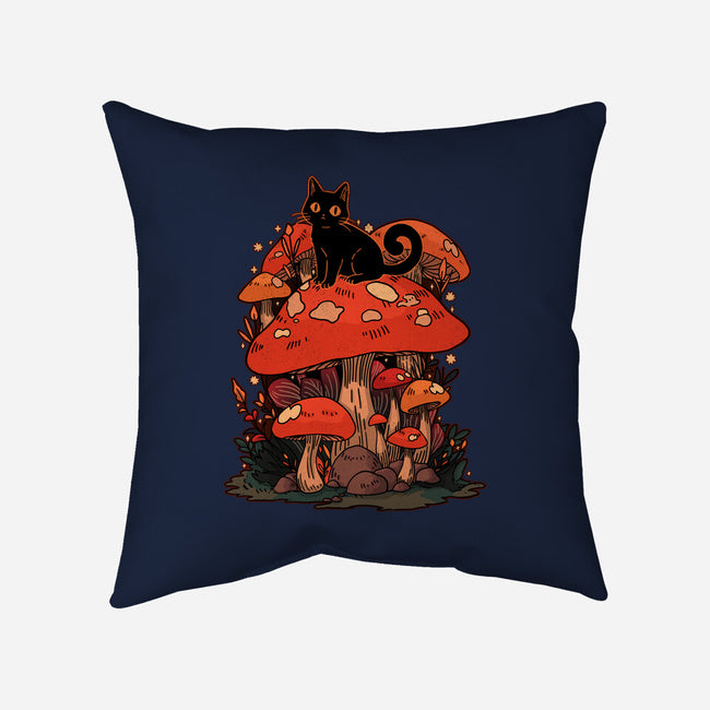 Feline Fungi-None-Non-Removable Cover w Insert-Throw Pillow-fanfreak1