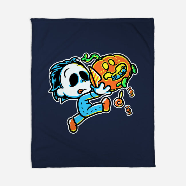 Super Halloween Boy-None-Fleece-Blanket-naomori