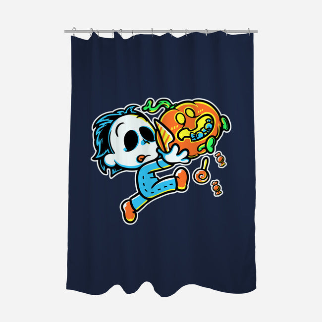 Super Halloween Boy-None-Polyester-Shower Curtain-naomori