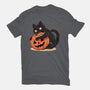 Pumpkin Embrace-Unisex-Basic-Tee-fanfreak1