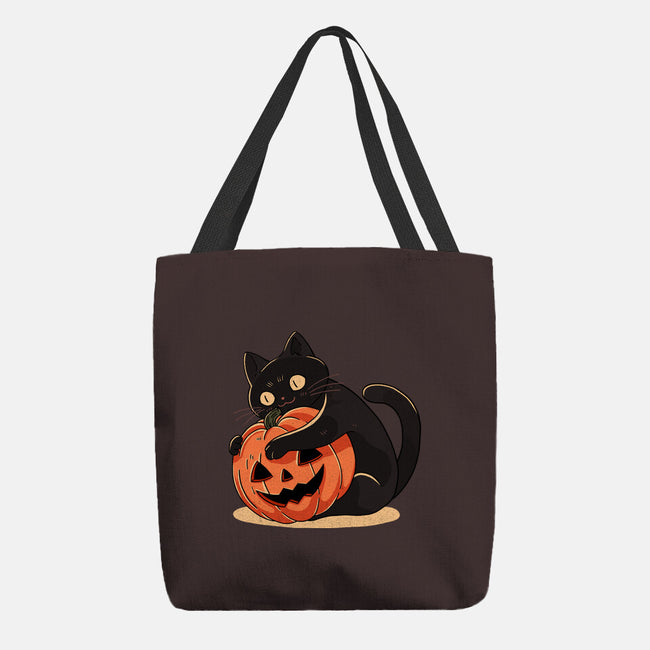 Pumpkin Embrace-None-Basic Tote-Bag-fanfreak1