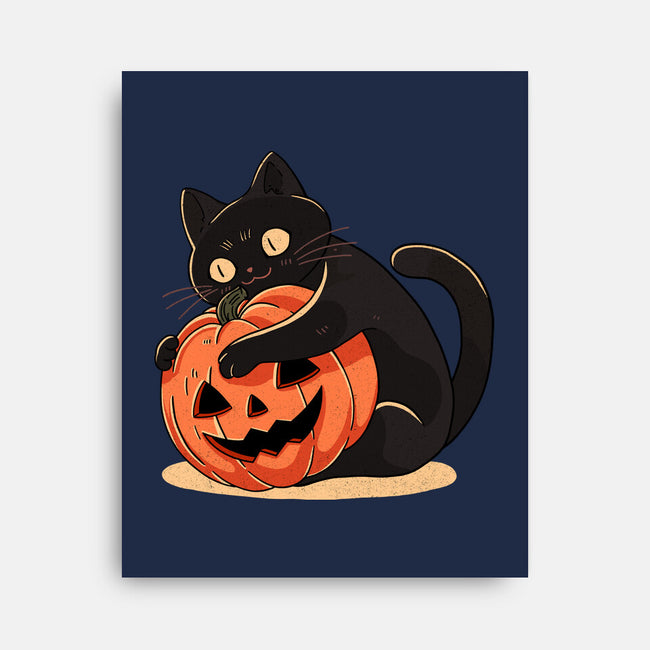 Pumpkin Embrace-None-Stretched-Canvas-fanfreak1