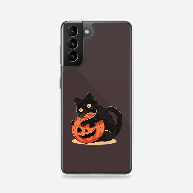 Pumpkin Embrace-Samsung-Snap-Phone Case-fanfreak1