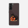 Pumpkin Embrace-Samsung-Snap-Phone Case-fanfreak1