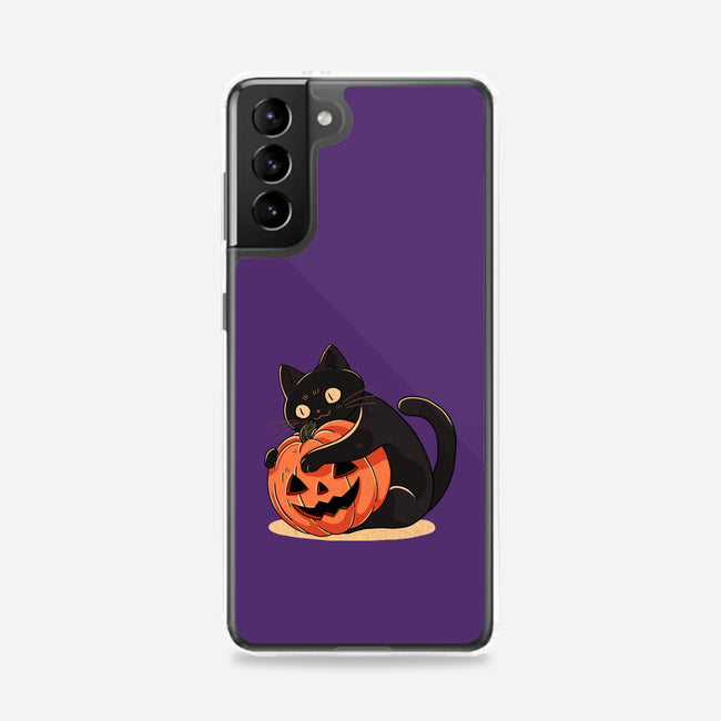 Pumpkin Embrace-Samsung-Snap-Phone Case-fanfreak1