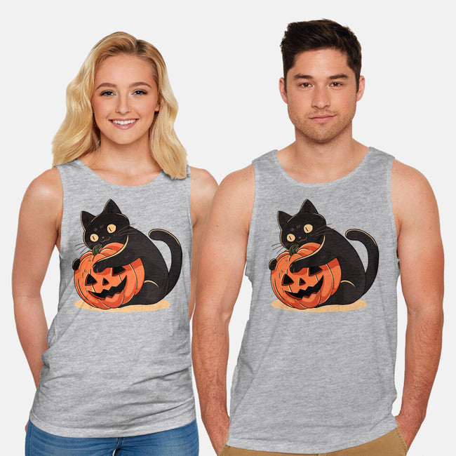 Pumpkin Embrace-Unisex-Basic-Tank-fanfreak1