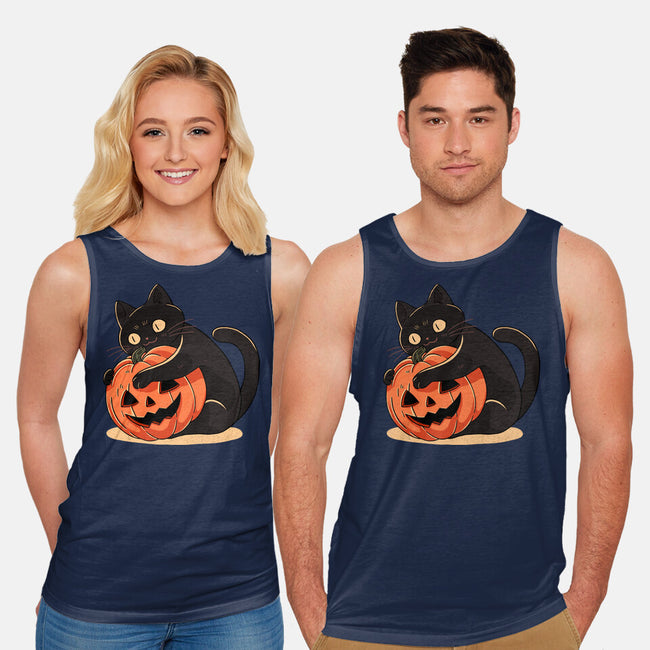 Pumpkin Embrace-Unisex-Basic-Tank-fanfreak1