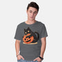 Pumpkin Embrace-Mens-Basic-Tee-fanfreak1