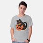 Pumpkin Embrace-Mens-Basic-Tee-fanfreak1