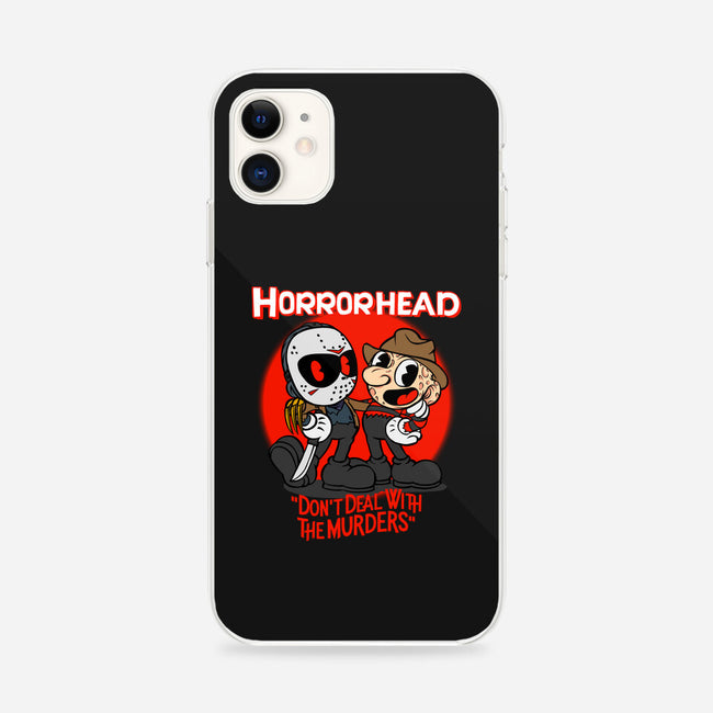 Horrorhead-iPhone-Snap-Phone Case-joerawks