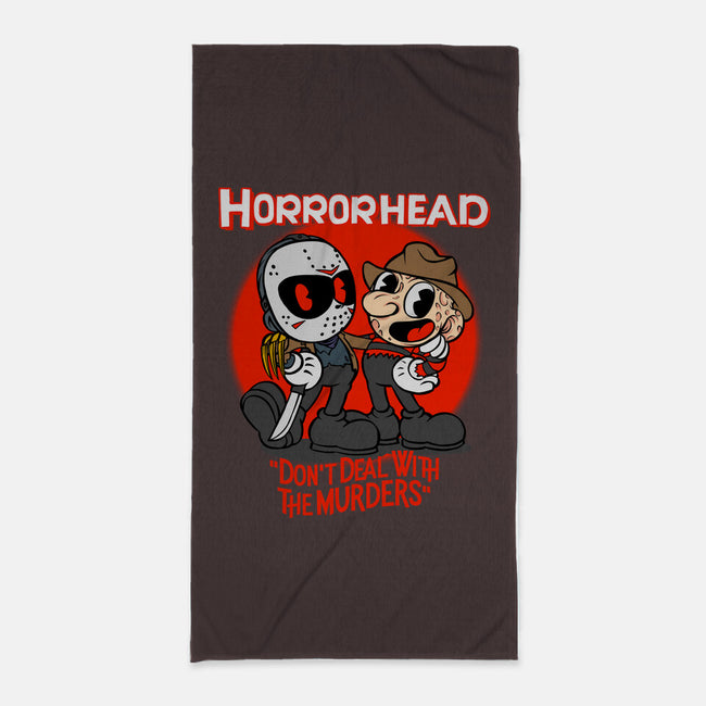 Horrorhead-None-Beach-Towel-joerawks
