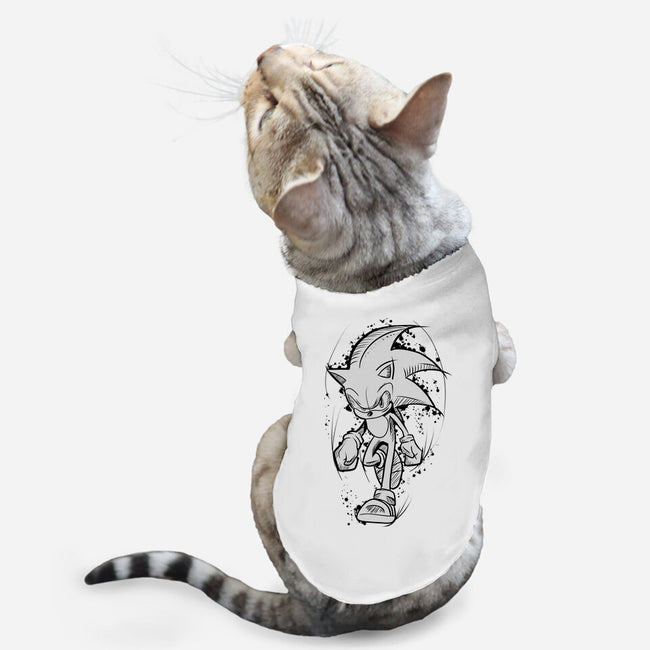 Runner Sketch-Cat-Basic-Pet Tank-nickzzarto