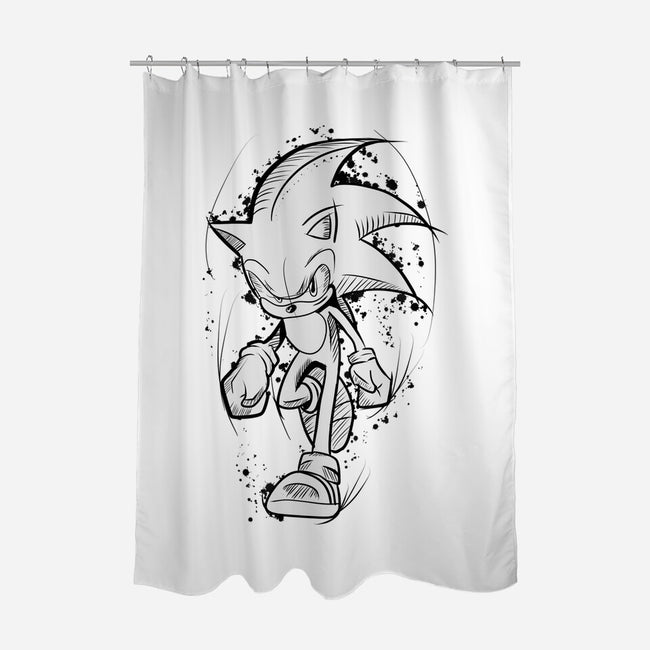 Runner Sketch-None-Polyester-Shower Curtain-nickzzarto