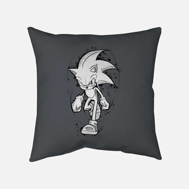 Runner Sketch-None-Removable Cover w Insert-Throw Pillow-nickzzarto