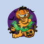 Garfield Halloween-Mens-Premium-Tee-By Berto