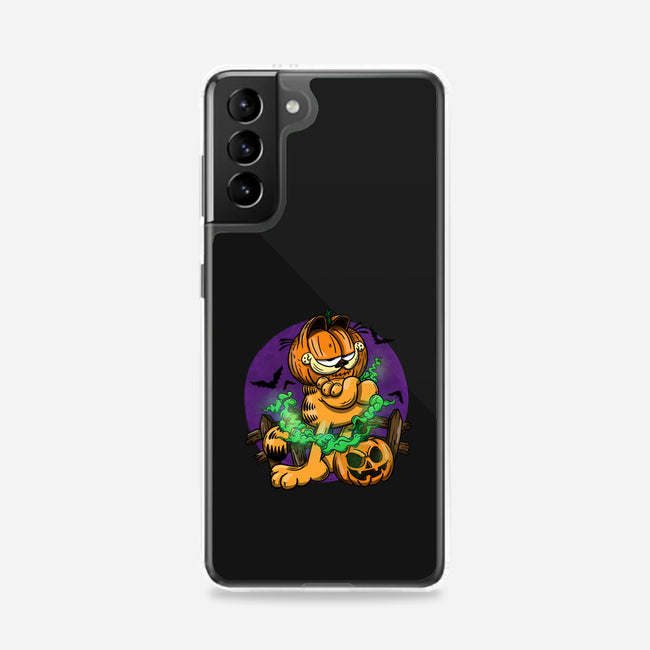 Garfield Halloween-Samsung-Snap-Phone Case-By Berto
