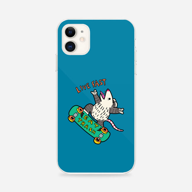 Skate And Eat Trash-iPhone-Snap-Phone Case-MaxoArt