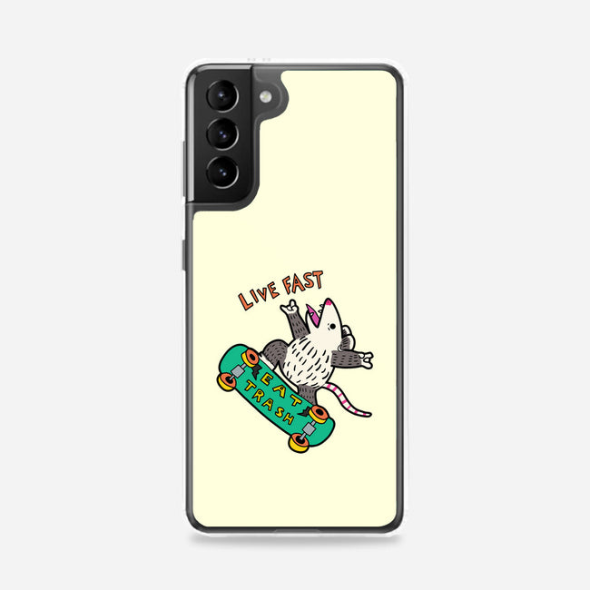 Skate And Eat Trash-Samsung-Snap-Phone Case-MaxoArt