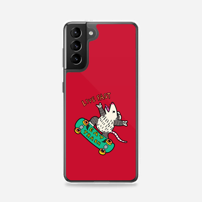 Skate And Eat Trash-Samsung-Snap-Phone Case-MaxoArt