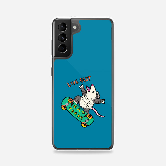 Skate And Eat Trash-Samsung-Snap-Phone Case-MaxoArt