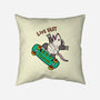 Skate And Eat Trash-None-Removable Cover w Insert-Throw Pillow-MaxoArt