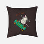 Skate And Eat Trash-None-Removable Cover-Throw Pillow-MaxoArt