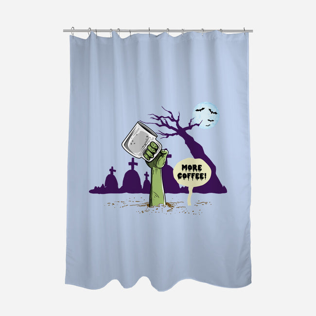 More Coffee-None-Polyester-Shower Curtain-Boggs Nicolas