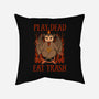 Possumphomet-None-Removable Cover-Throw Pillow-Thiago Correa