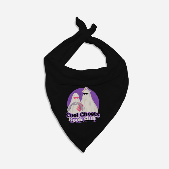 Cool Ghosts Book Club-Dog-Bandana-Pet Collar-Paola Locks