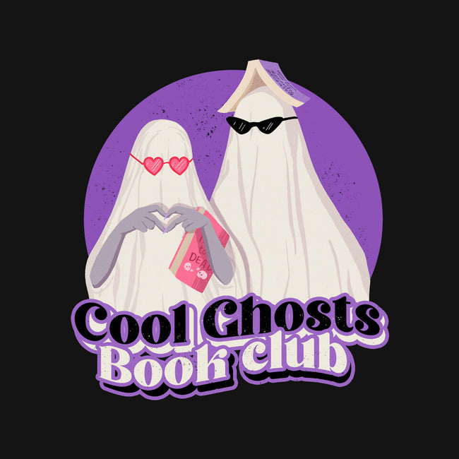 Cool Ghosts Book Club-Mens-Heavyweight-Tee-Paola Locks