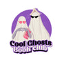 Cool Ghosts Book Club-None-Non-Removable Cover w Insert-Throw Pillow-Paola Locks