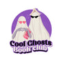 Cool Ghosts Book Club-None-Polyester-Shower Curtain-Paola Locks