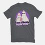Cool Ghosts Book Club-Womens-Fitted-Tee-Paola Locks