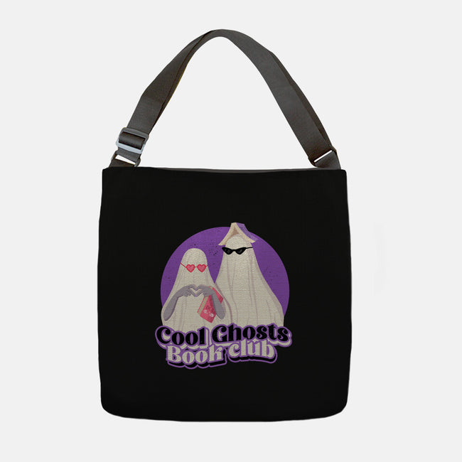 Cool Ghosts Book Club-None-Adjustable Tote-Bag-Paola Locks