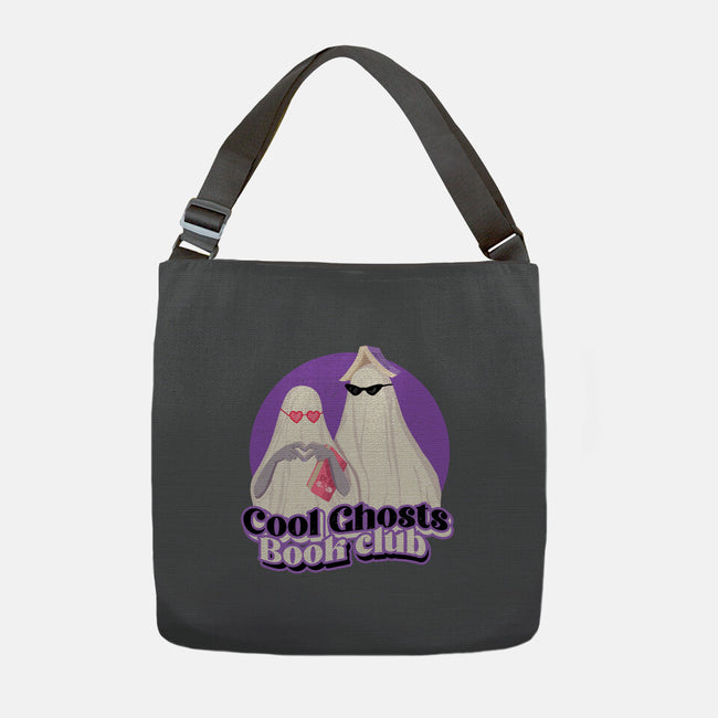 Cool Ghosts Book Club-None-Adjustable Tote-Bag-Paola Locks